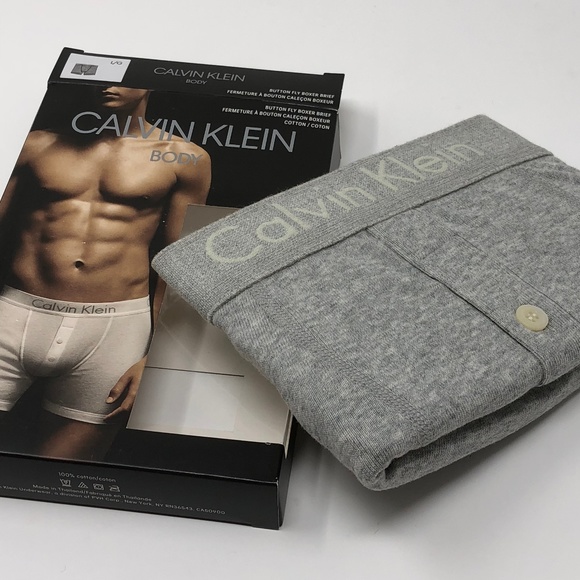 calvin klein button fly boxers